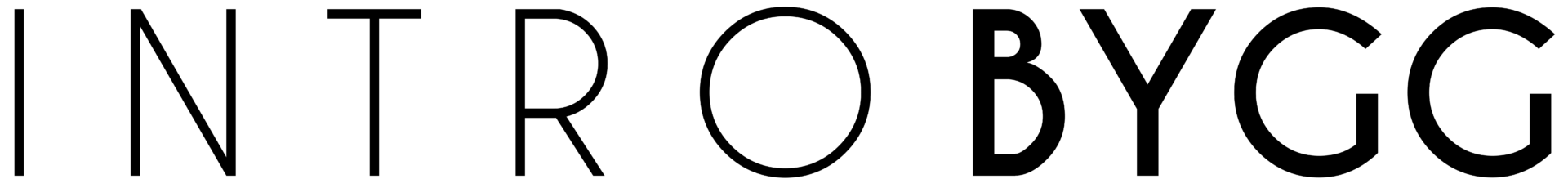 Logo til Intro Bygg